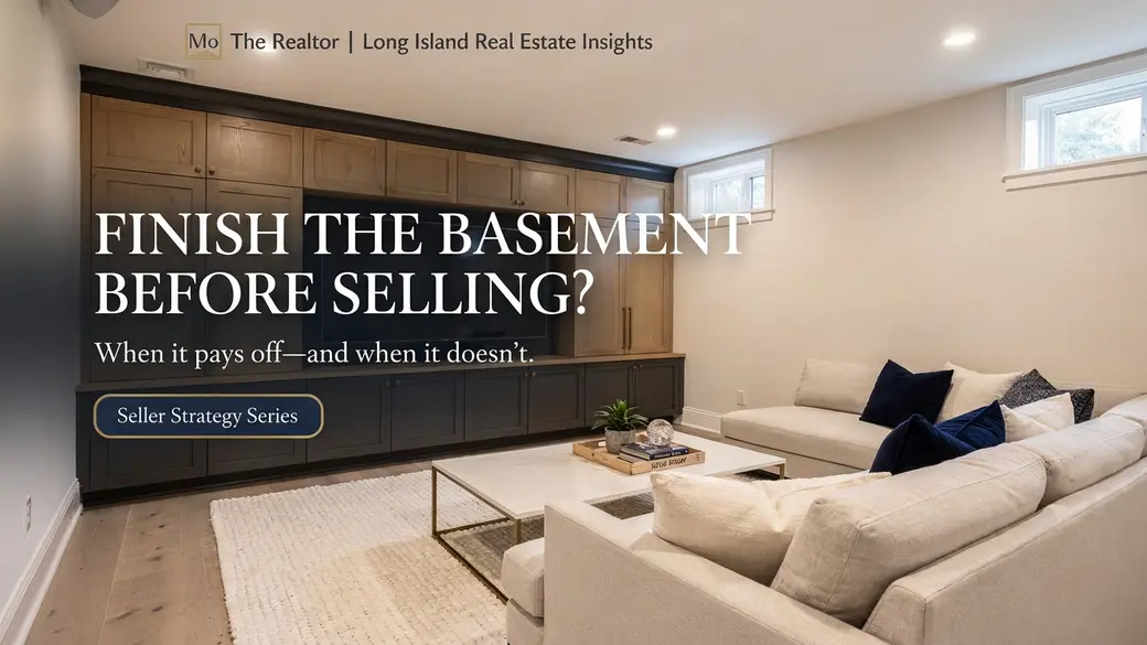 Should I Finish My Basement Before Selling My House?