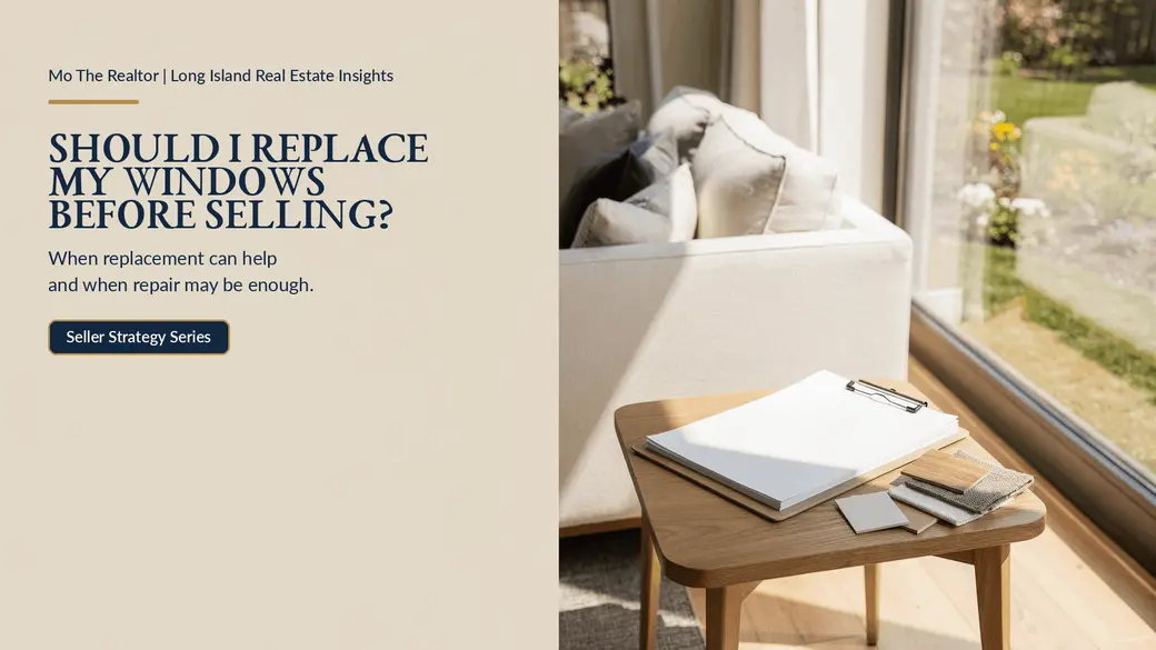 Should I Replace My Windows Before Selling My House? What Long Island Sellers Need to Know
