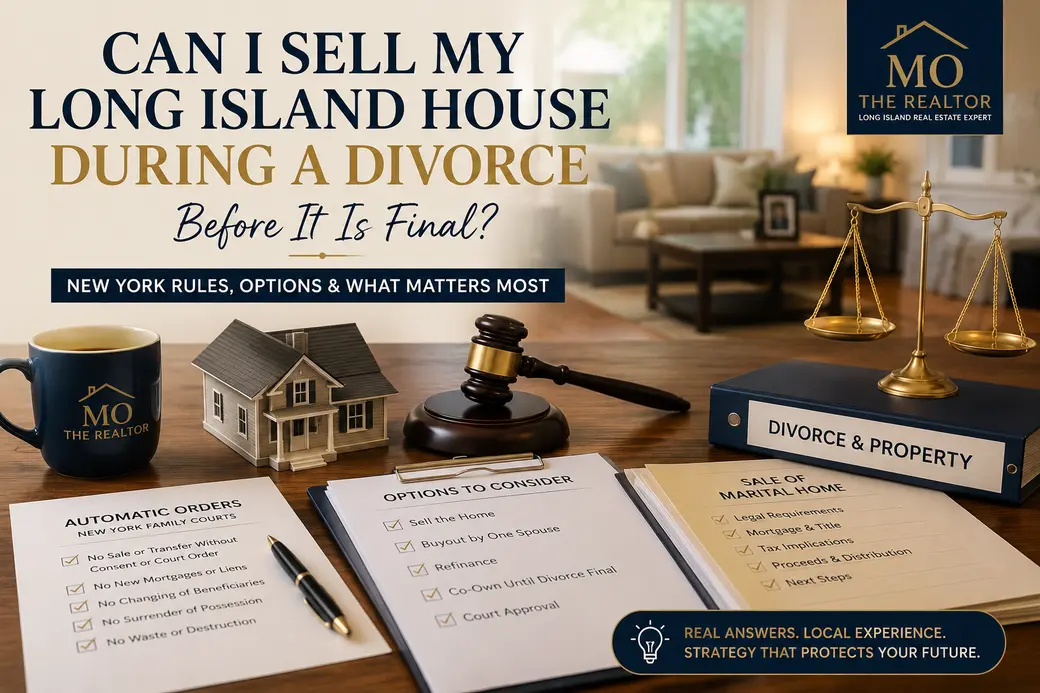 Can I Sell My Long Island House During a Divorce Before It Is Final?
