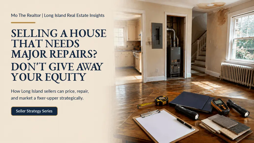 How to Sell a Long Island House That Needs Major Repairs Without Giving It Away