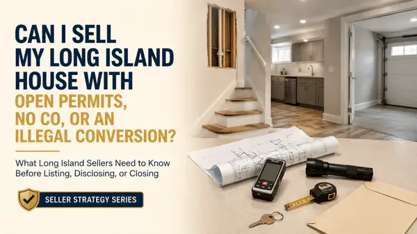 Can I Sell My Long Island House With Open Permits, No CO, or an Illegal Conversion?