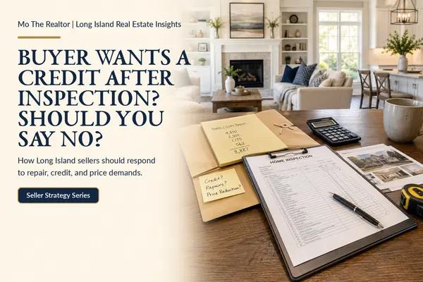 Buyer Wants a Credit After Inspection—Should a Long Island Seller Say No?