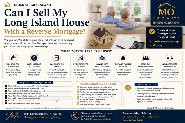 Can I Sell My Long Island House With a Reverse Mortgage?