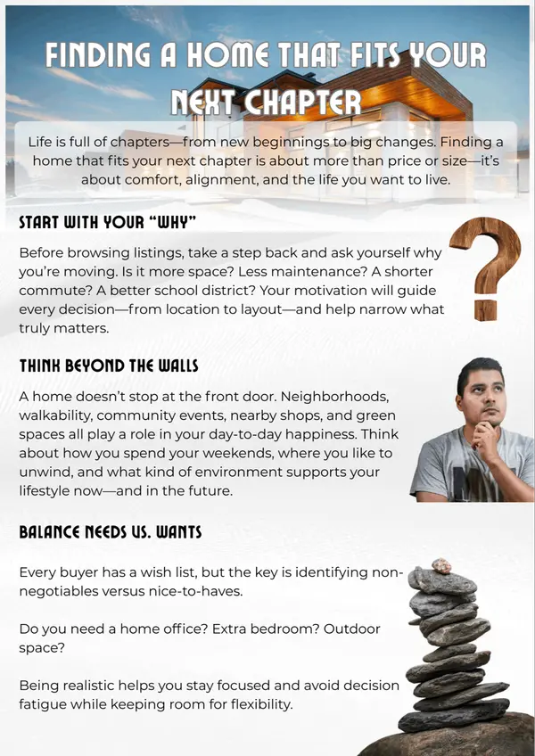 Finding a Home That Fits Your Next Chapter,Jean Gillin