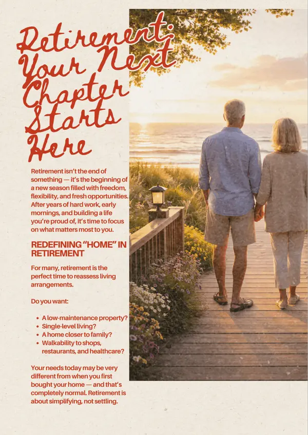 Retirement: Your Next Chapter Starts Here