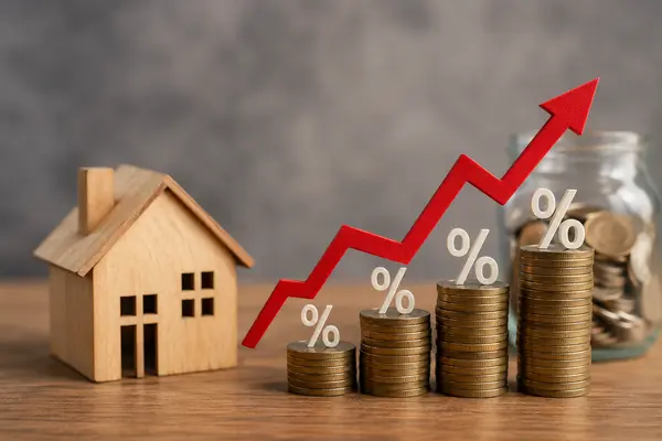 feature image of Inflation, High Treasury Yields Force Mortgage Rates Upward