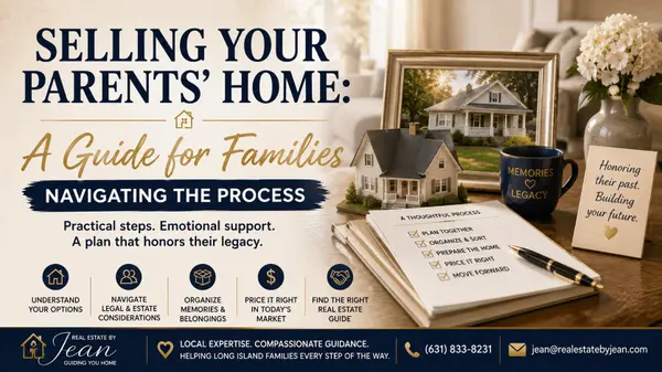 Selling Your Parents’ Home: A Guide for Families Navigating the Process