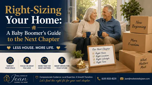 feature image of Right-Sizing Your Home: A Baby Boomer’s Guide to the Next Chapter