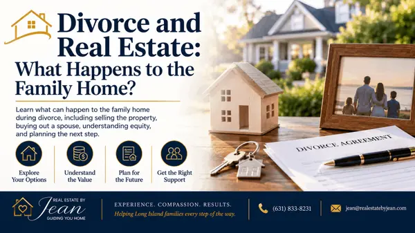 feature image of Divorce and Real Estate: What Happens to the Family Home?