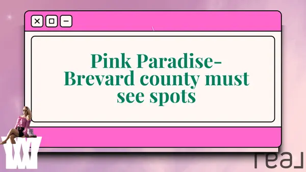 feature image of Pink Paradise- Brevard county must see spots