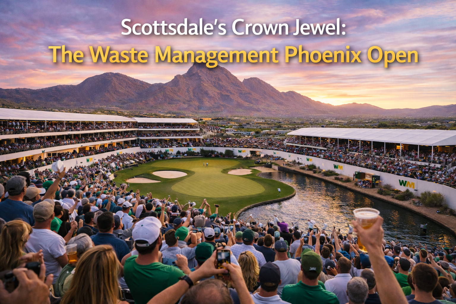 Scottsdale’s Crown Jewel: The Waste Management Phoenix Open