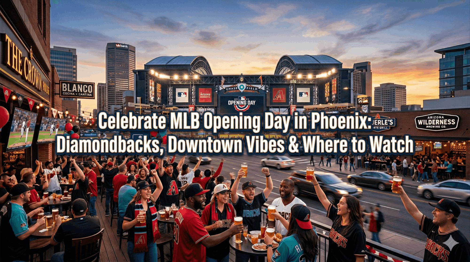 Celebrate MLB Opening Day in Phoenix: Diamondbacks, Downtown Vibes & Where to Watch