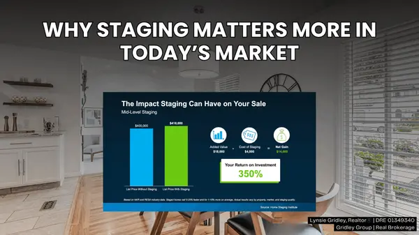 Why Staging Matters More in Today’s Silicon Valley Market
