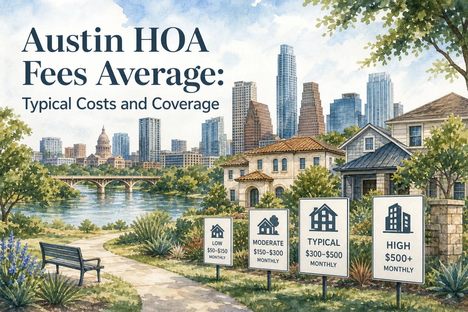 What Is the Average HOA Fee in Austin?