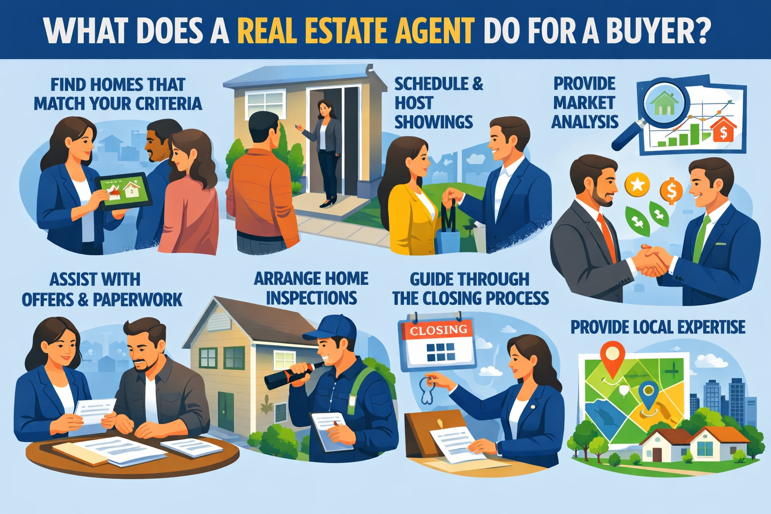 What Does A Real Estate Agent Do For A Buyer