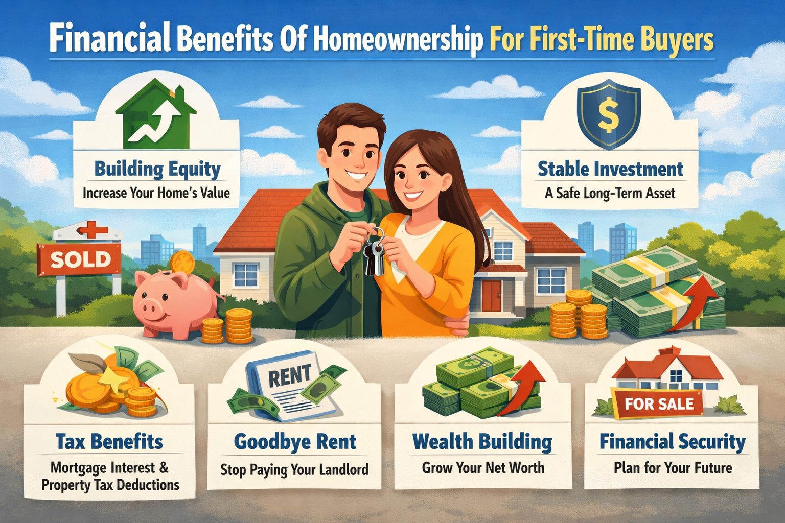 8 Financial Benefits Of Homeownership For First-time Buyers
