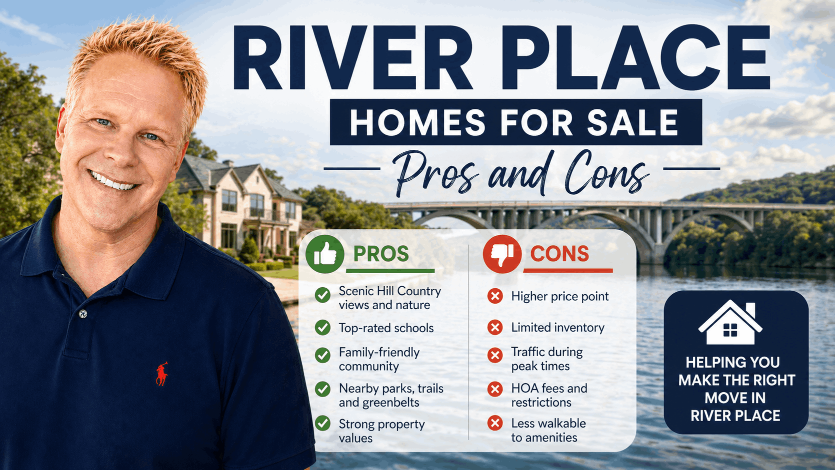 River Place Homes For Sale Pros and Cons