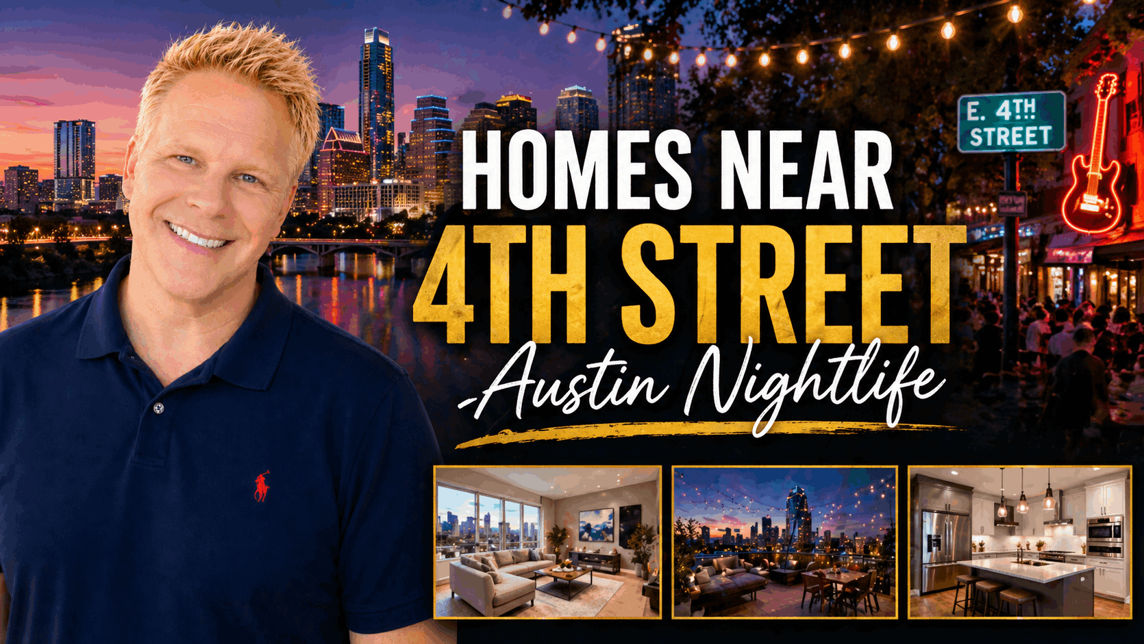 Homes Near 4th Street Austin Nightlife