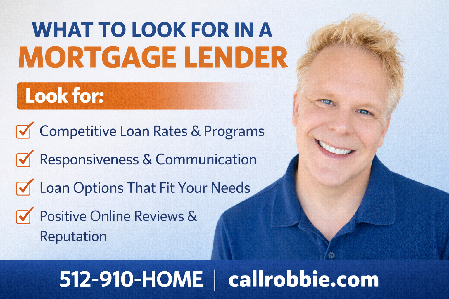 What To Look For In A Mortgage Lender