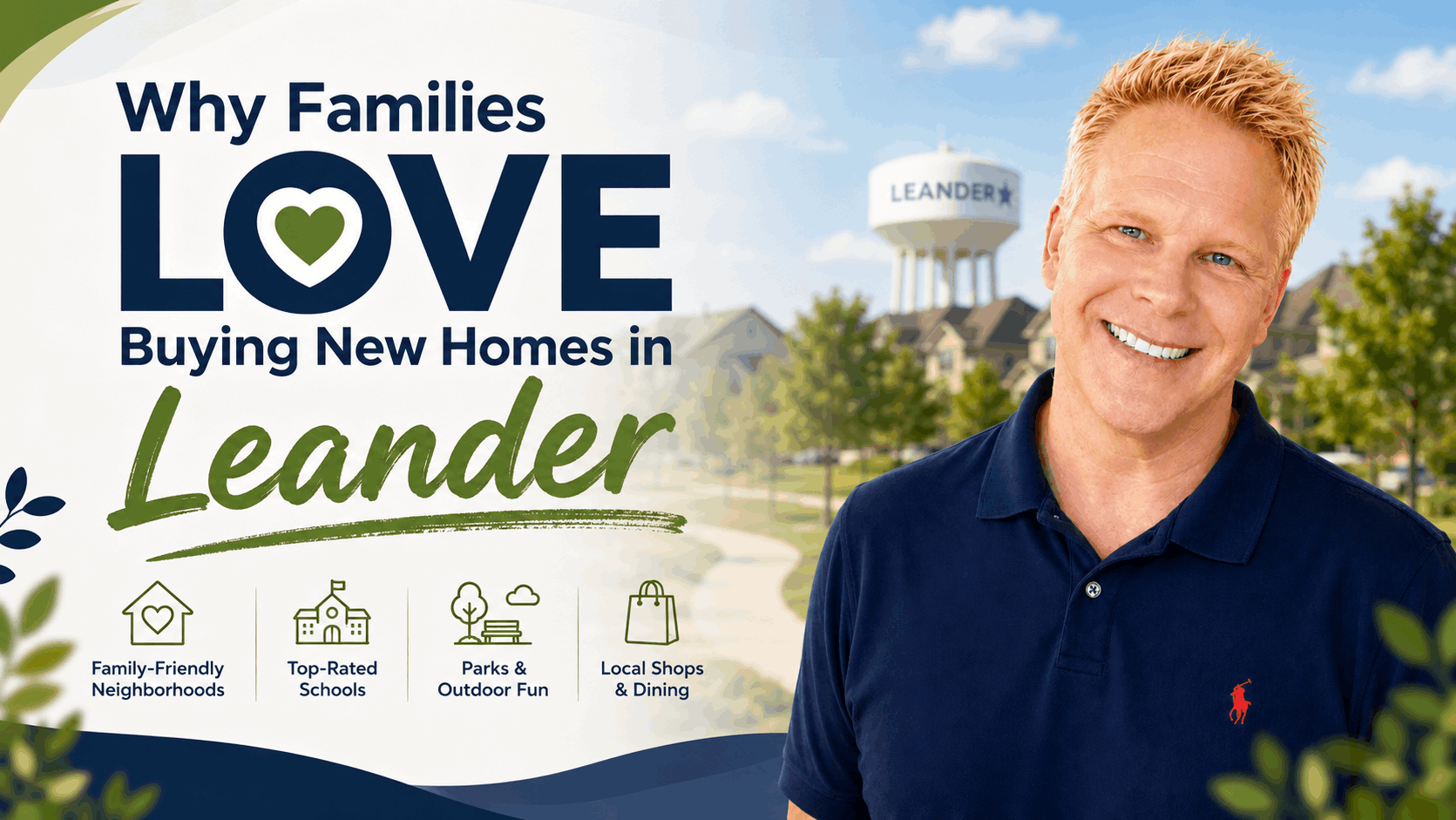 Why Families Love Buying New Homes in Leander
