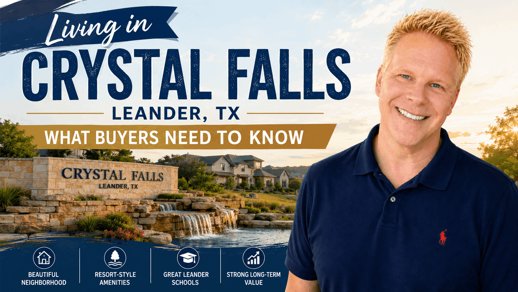 Living in Crystal Falls Leander TX: What Buyers Need to Know