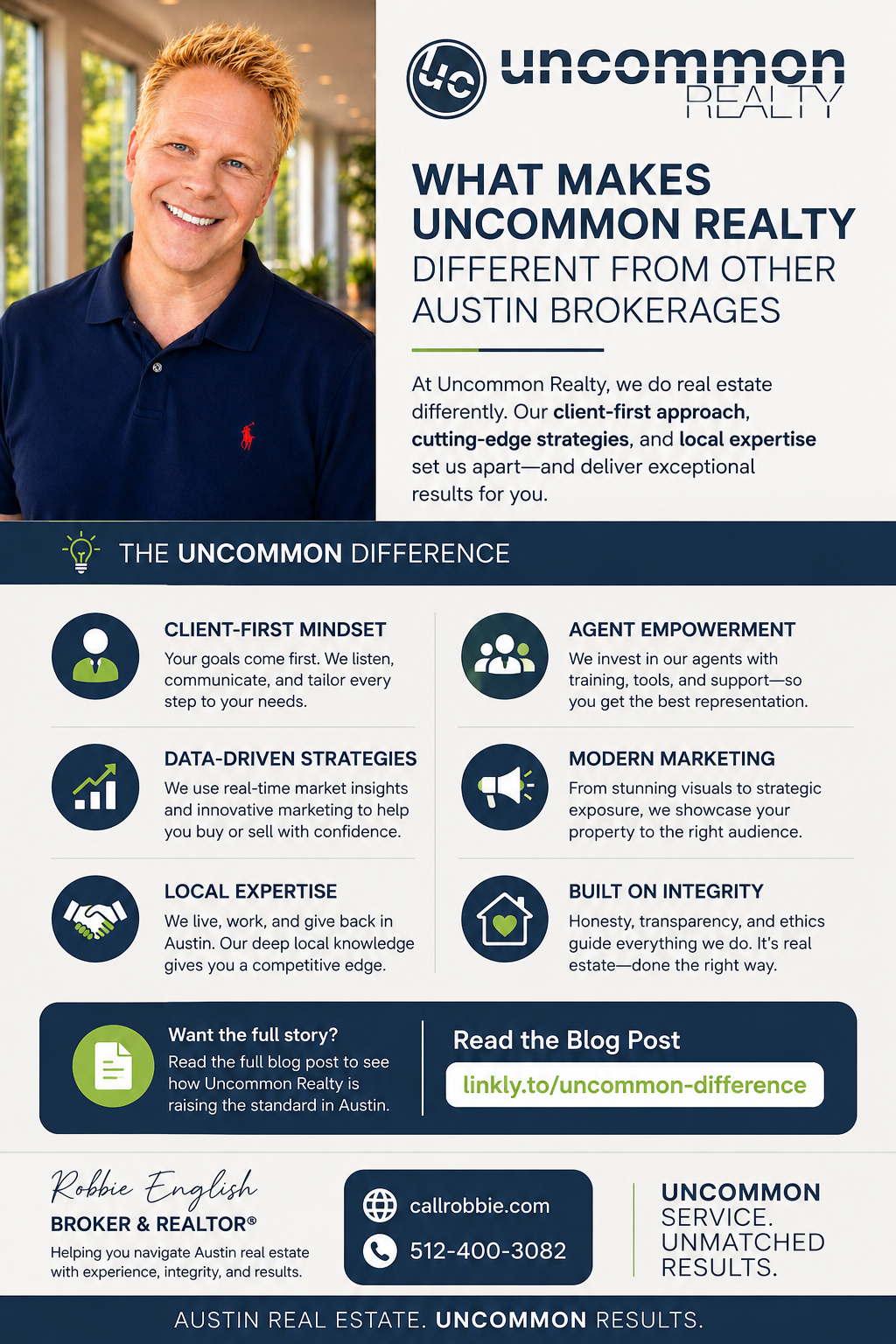 infographic Uncommon Realty A Client-First Approach