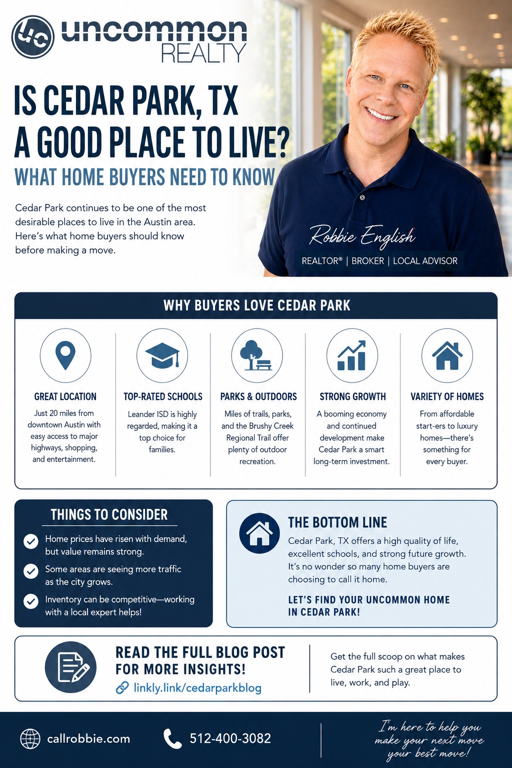 infographic Is Cedar Park TX a Good Place to Live? What Home Buyers Need to Know