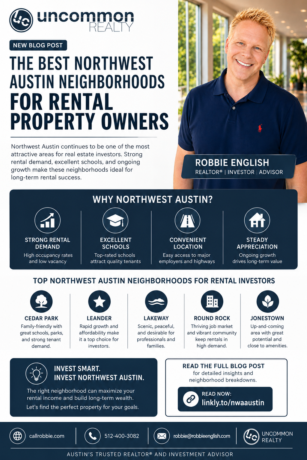 infographic The Best Northwest Austin Neighborhoods for Rental Property Owners