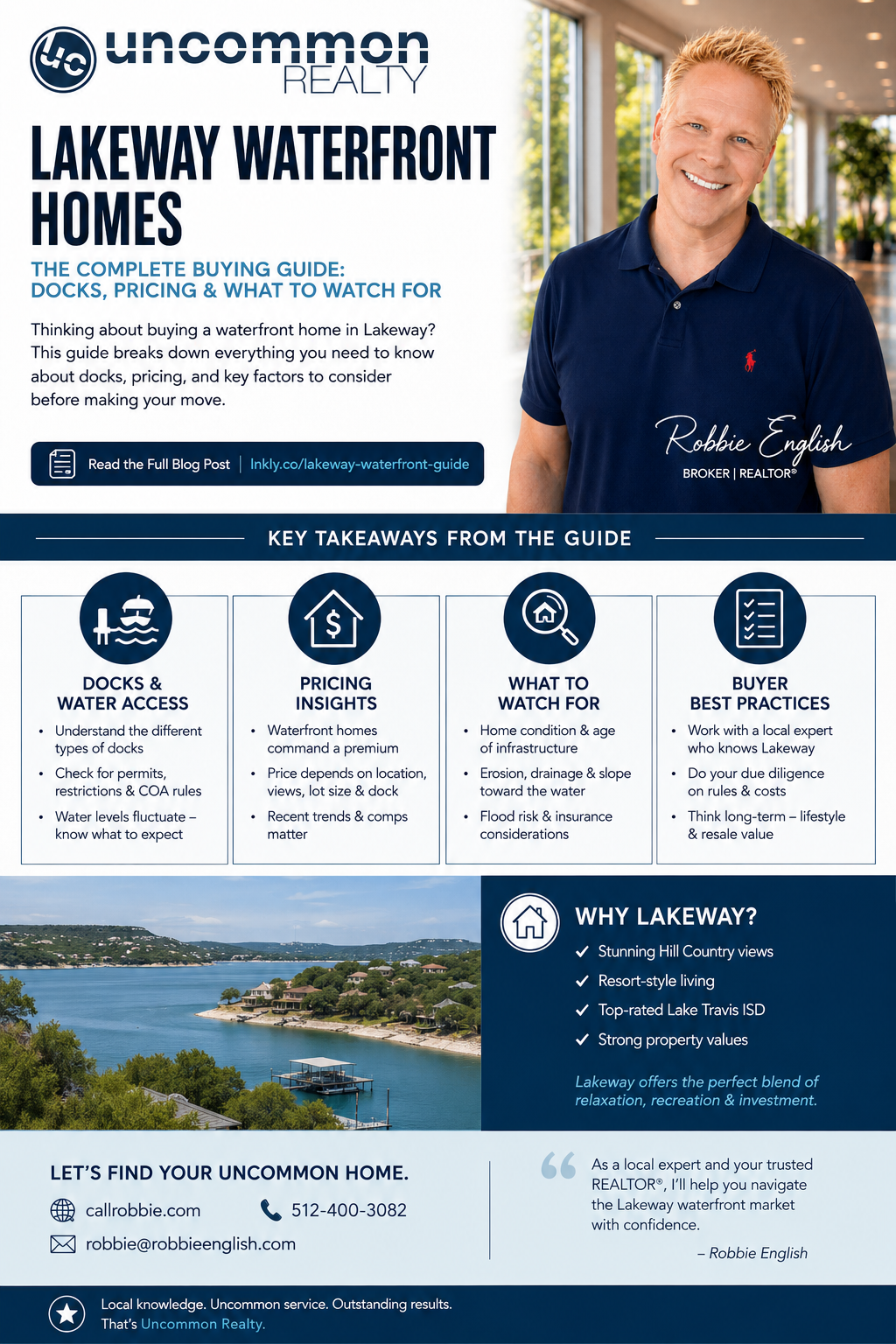 infographic Lakeway Waterfront Homes The Complete Buying Guide (Docks, Pricing, What to Watch For)