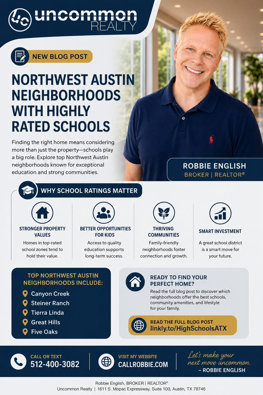 infographic Northwest Austin Neighborhoods With Highly Rated Schools