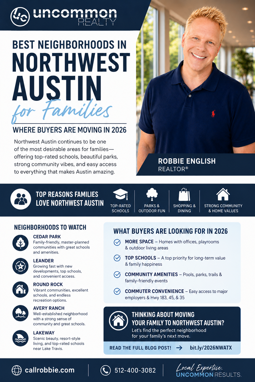 infographic Best Neighborhoods in Northwest Austin for Families Where Buyers Are Moving in 2026