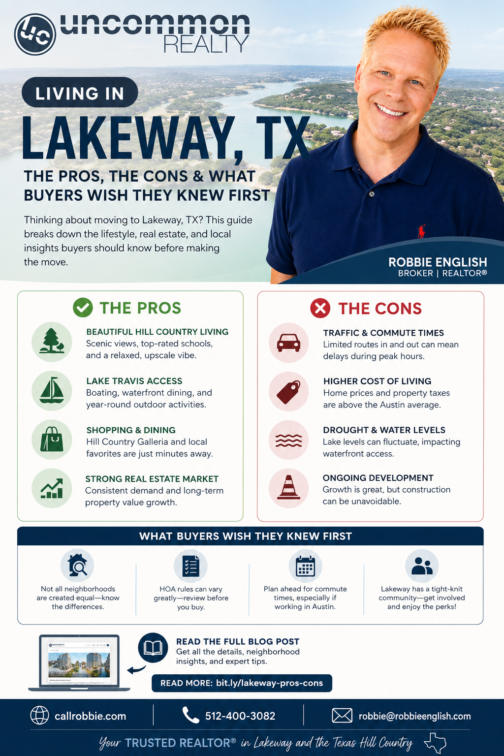 infographic Living in Lakeway TX The Pros, the Cons, and What Buyers Wish They Knew First
