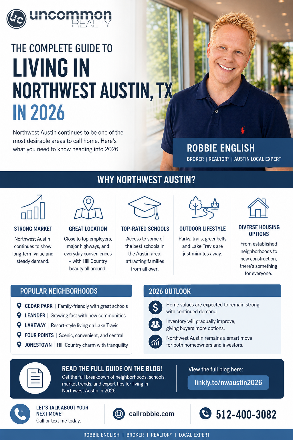 infographic The Complete Guide to Living in Northwest Austin TX in 2026