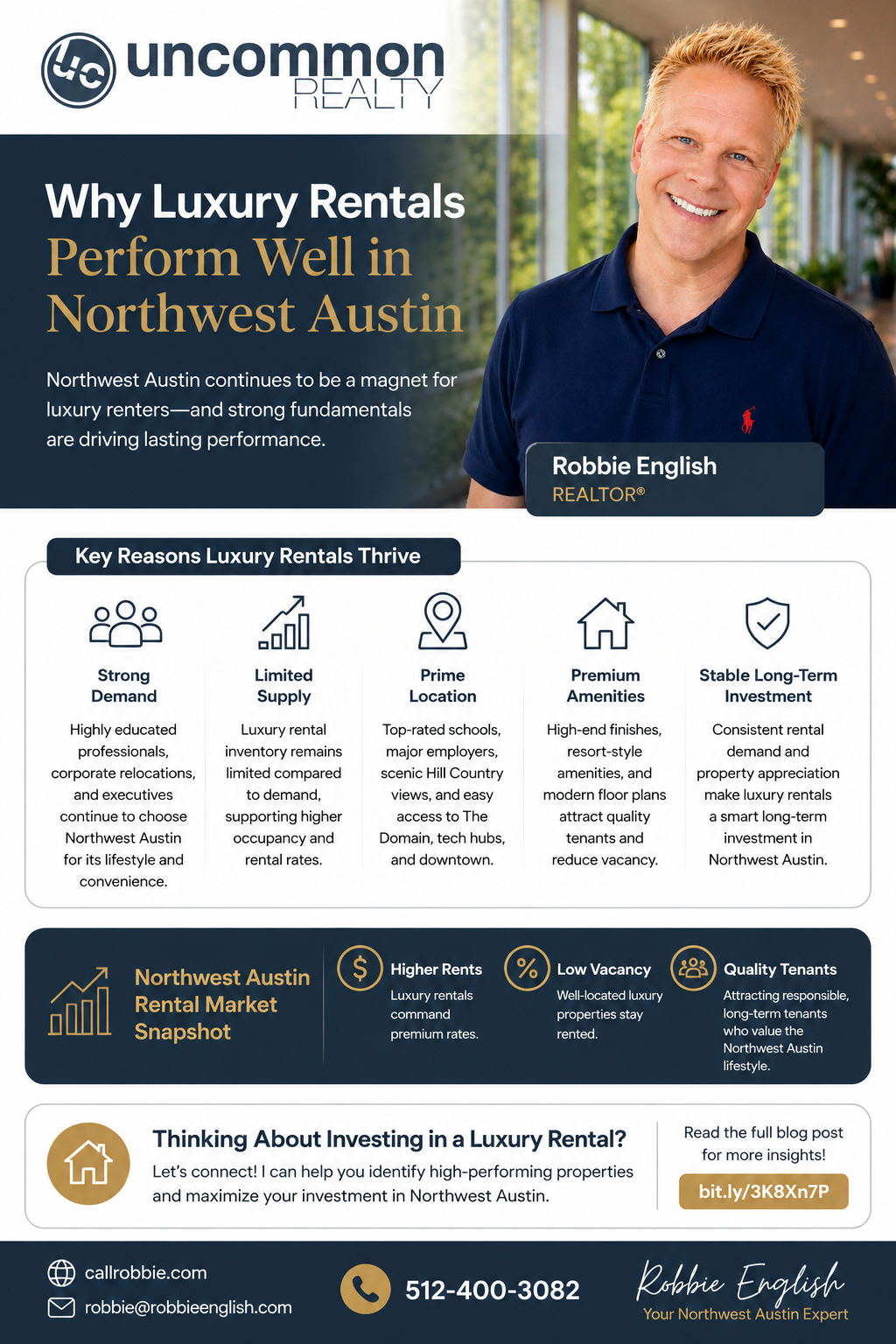infographic Why Luxury Rentals Perform Well in Northwest Austin