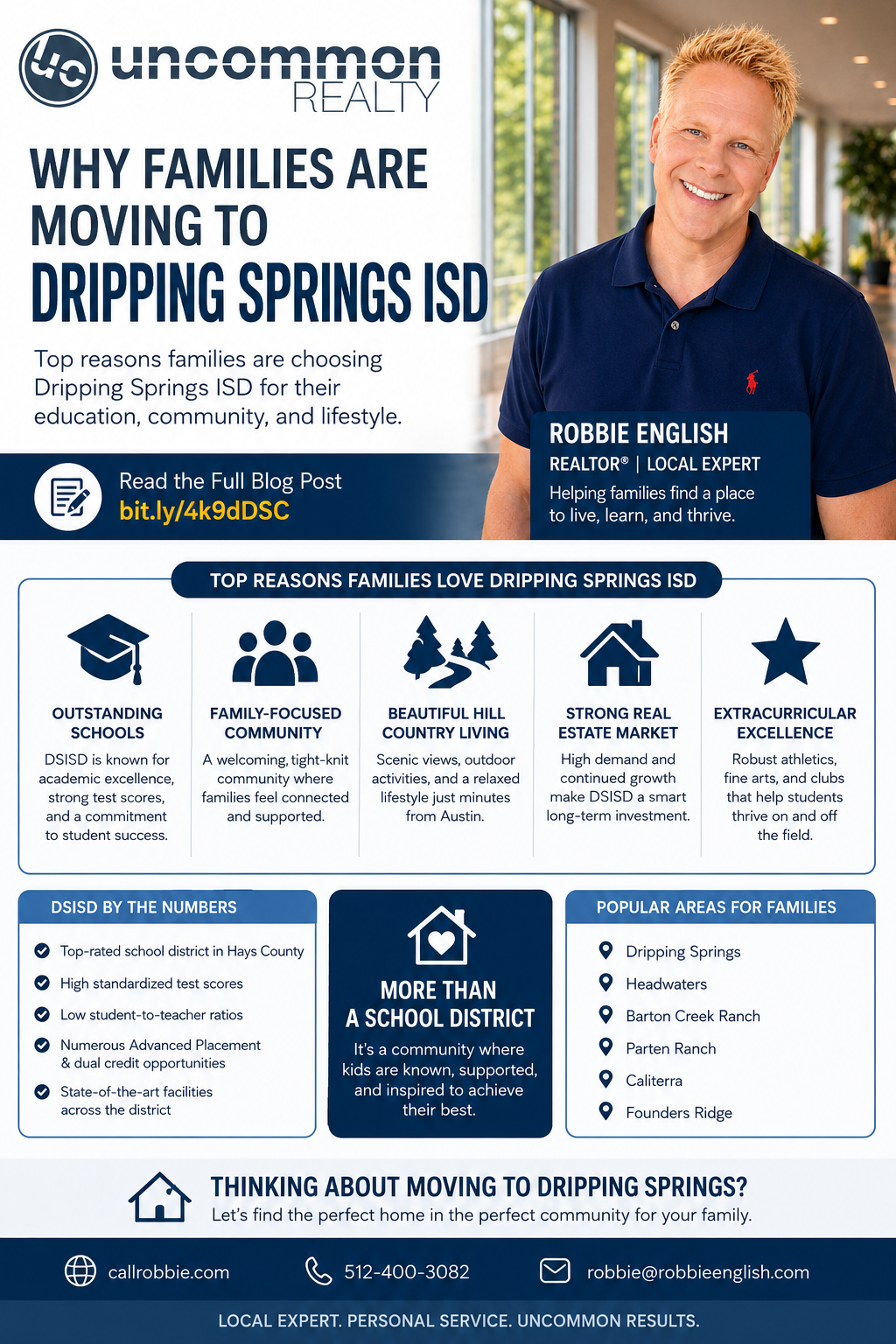 infographic Why Families Are Moving to Dripping Springs ISD