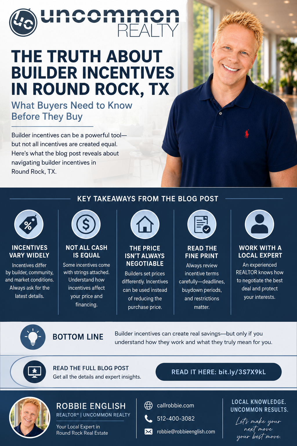 infographic The Truth About Builder Incentives in Round Rock TX