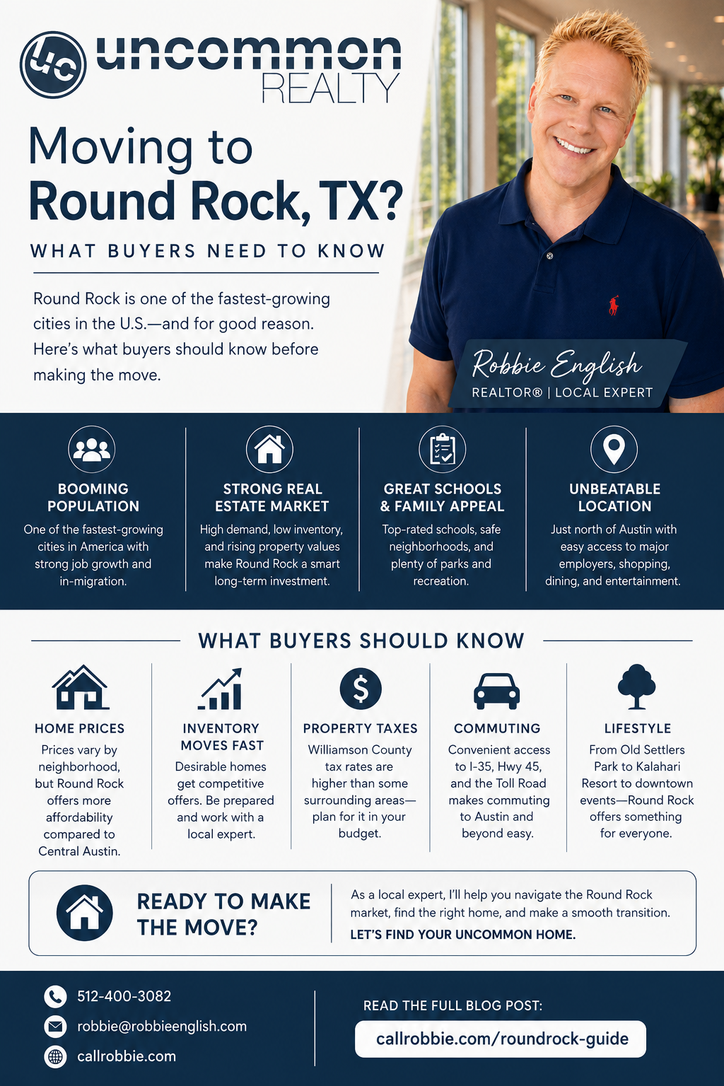 infographic Moving to Round Rock TX What Buyers Need to Know