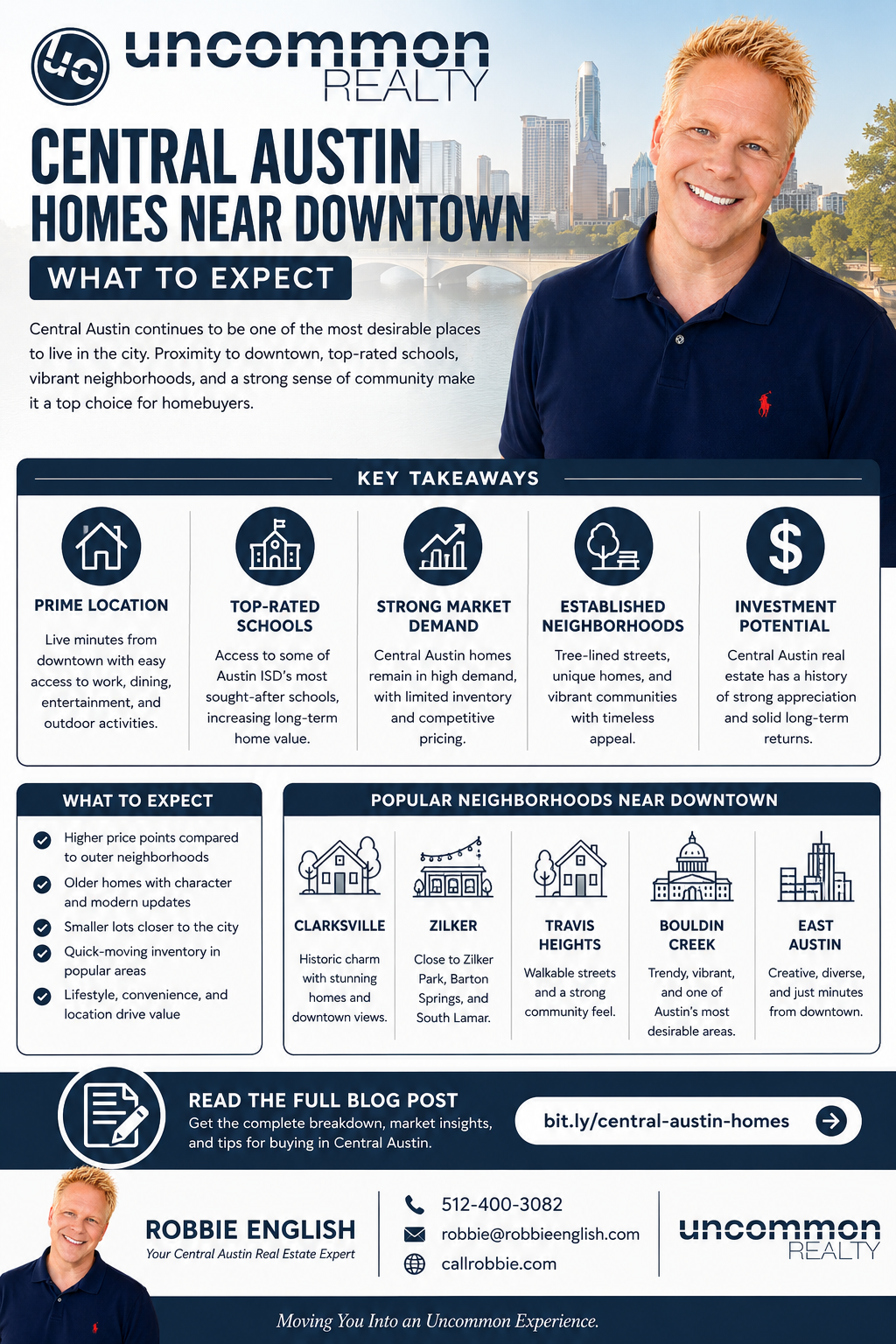 infographic Central Austin Homes Near Downtown What To Expect