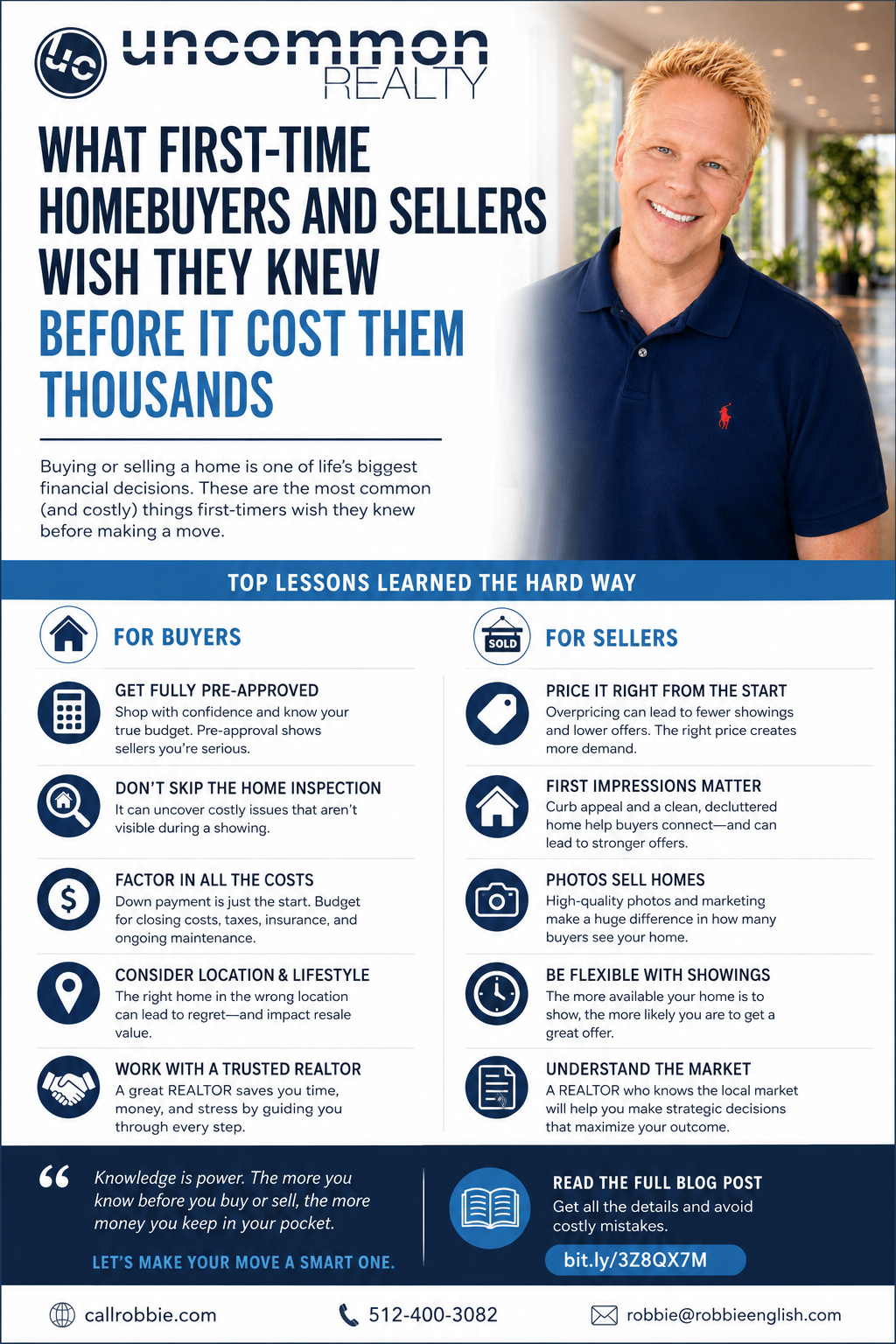 infographic What First-Time Homebuyers And Sellers Wish They Knew Before It Cost Them Thousands