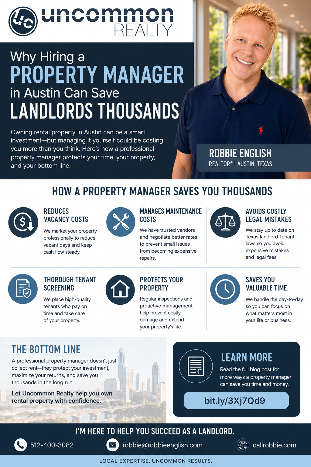 infographic Why Hiring a Property Manager in Austin Can Save Landlords Thousands