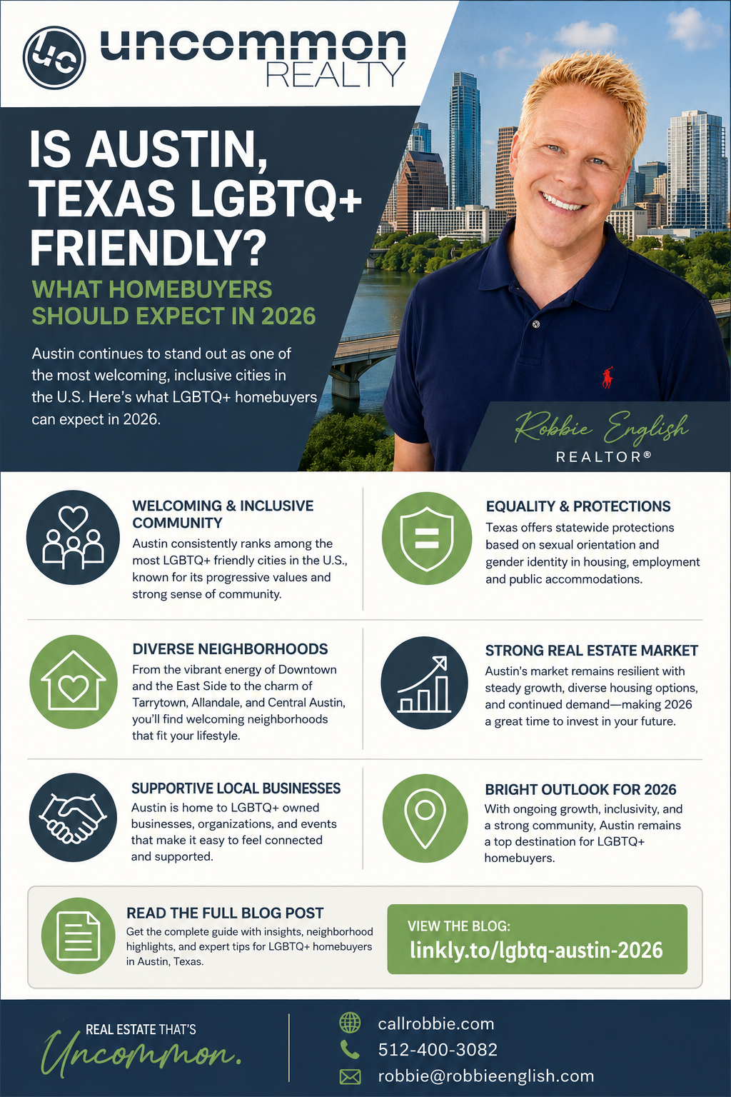 infographic Is Austin, Texas LGBTQ+ Friendly? What Homebuyers Should Expect in 2026