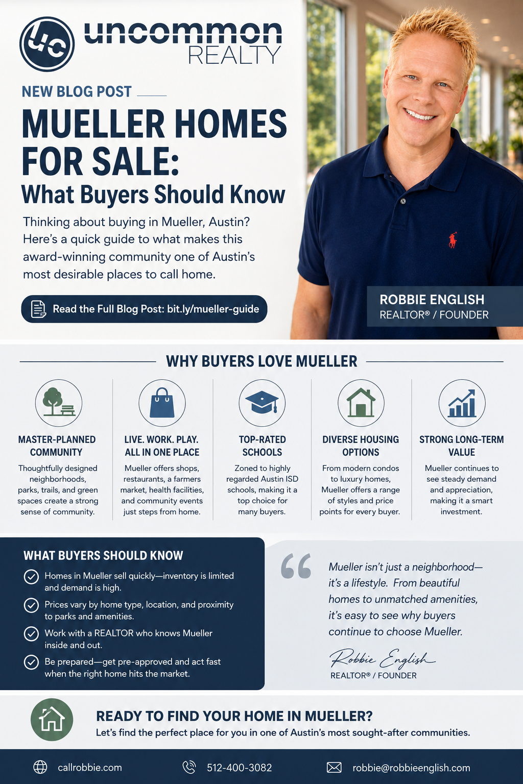 infographic Mueller Homes For Sale What Buyers Should Know