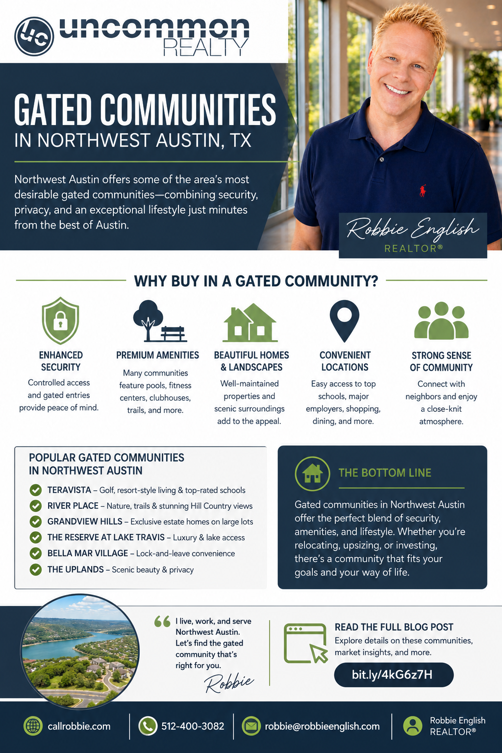 infographic Gated Communities In Northwest Austin TX
