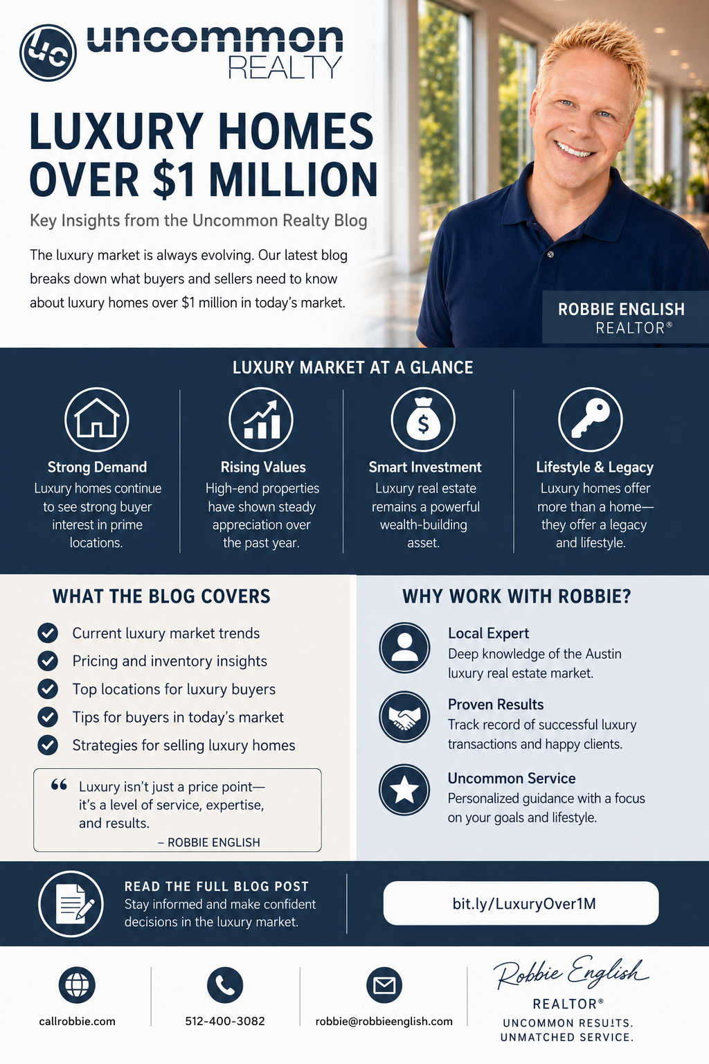 infographic Luxury Homes Over $1 Million