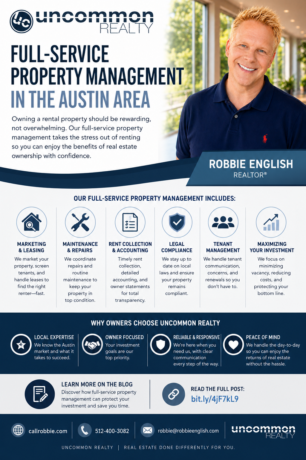 infographic Full Service Property Management in The Austin Area
