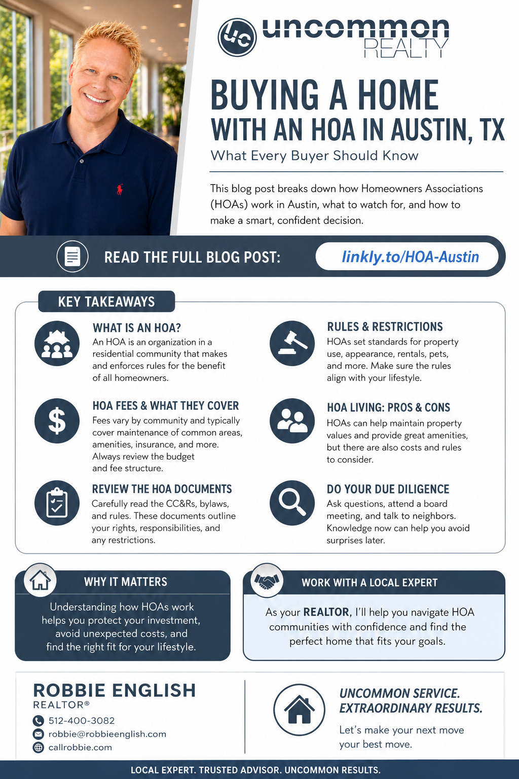 infographic Buying a Home With an HOA in Austin, TX