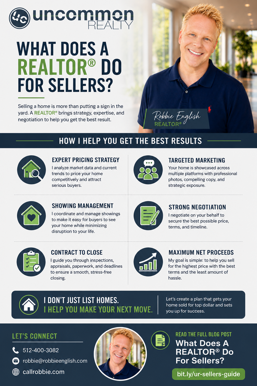 infographic What Does A REALTOR Do For Sellers