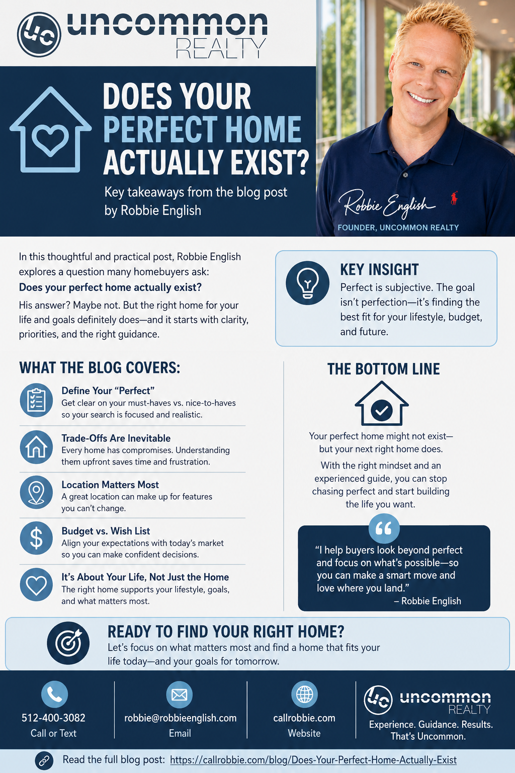 infographic Does Your Perfect Home Actually Exist?