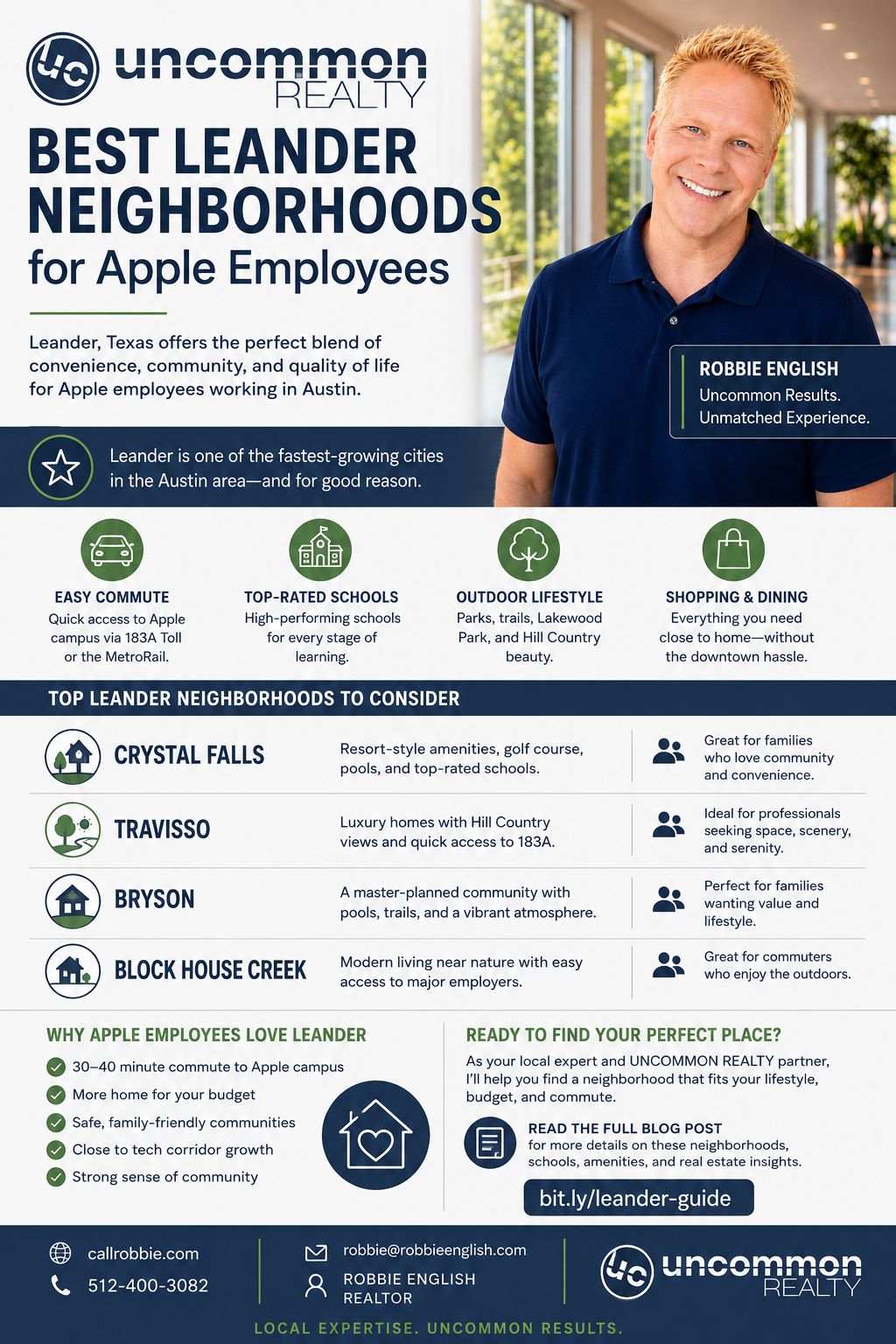 Best Leander Neighborhoods for Apple Employees