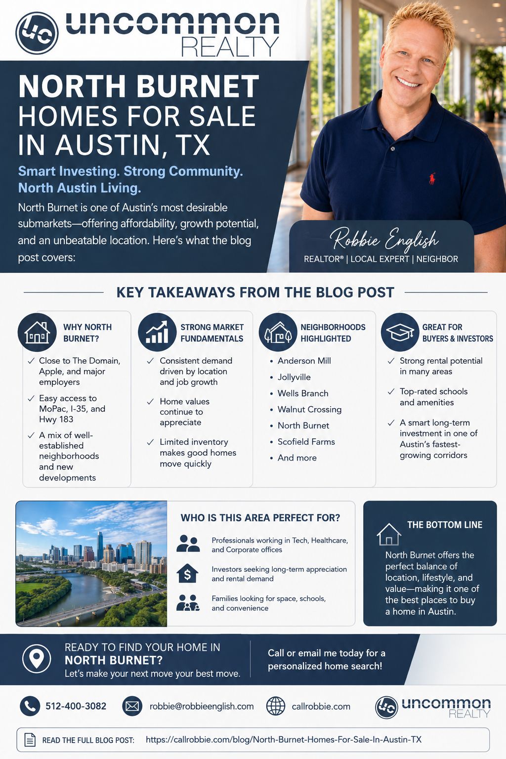 infographic North Burnet Homes For Sale In Austin TX